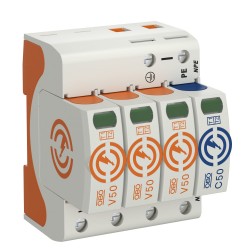 Liigpingepiirik V50-3+NPE-280 3-p+NPE tüüp T1+T2 280V