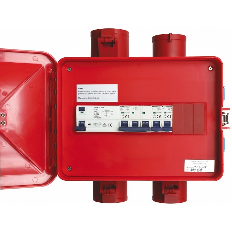 Teisaldatav kilp 32A 400V IP44