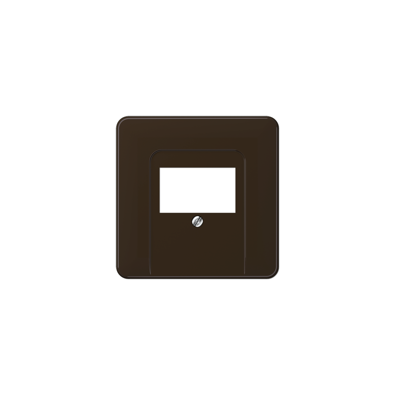 CD569T loudspeaker/USB centre plate brown