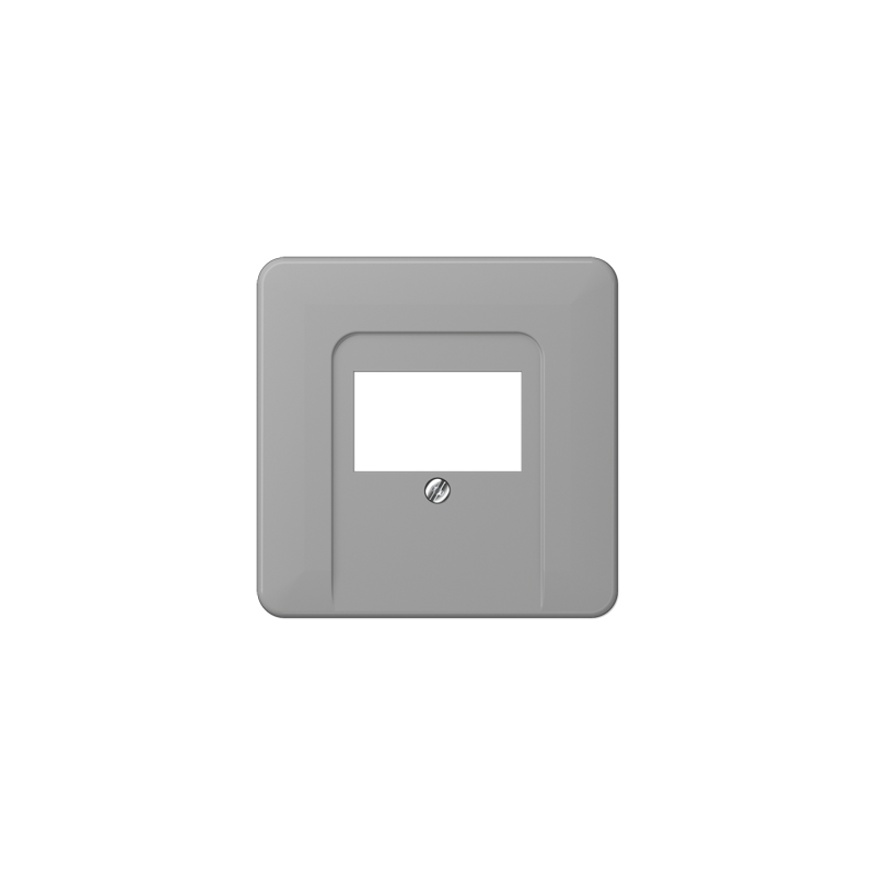 CD569T loudspeaker/USB centre plate gray