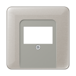 CD569T loudspeaker/USB centre plate platinum