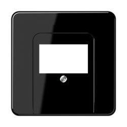 CD569T loudspeaker/USB centre plate black