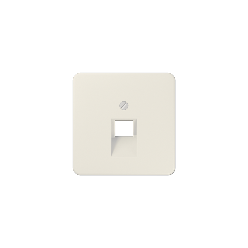 CD569-1UA Centre plate for modular jack sockets ivory