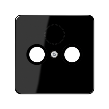 CD561SAT centre plate  for SAT-TV-FM black