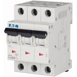 PL6 3-Phase Miniature Circuit Breaker Characteristic: D 6kA