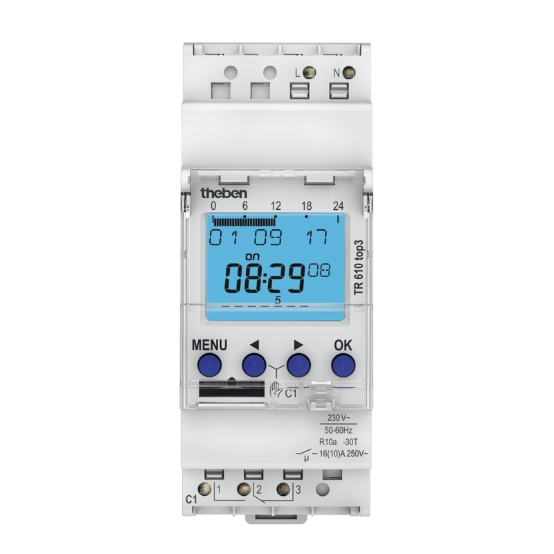 TR610 top3 digital weekly timer