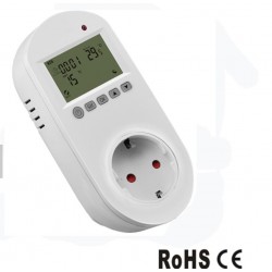 Pistikupesa termostaat 16A +5°kuni+35°