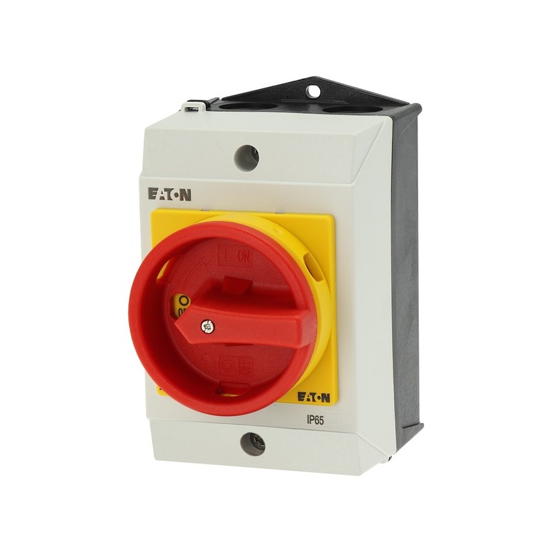 Safety switch surface mounting IP65 red handle