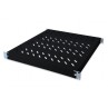 Shelf 19" adjustable black Shelf 19" adjustable black