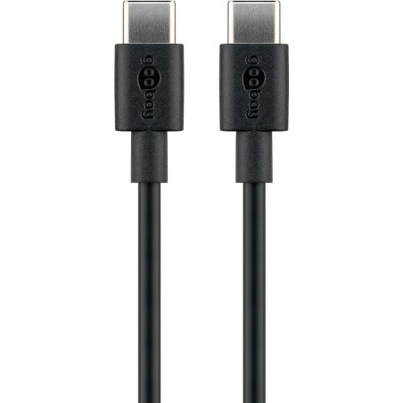 USB-C - USB-C kaabel 0,5m must