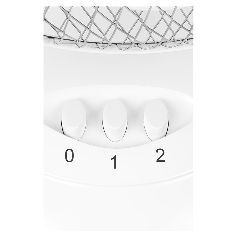 Lauaventilaator 9" valge