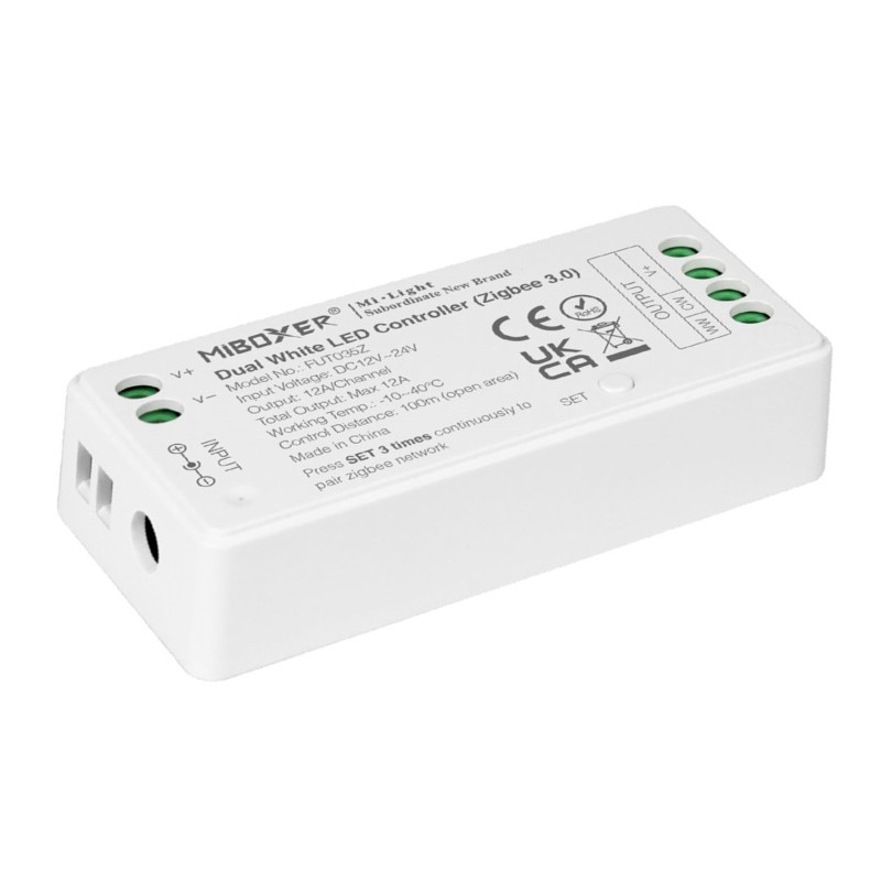 FUT035Z+ Zigbee Led riba dimmer 12-24V 12A SingleColor/CW-WW