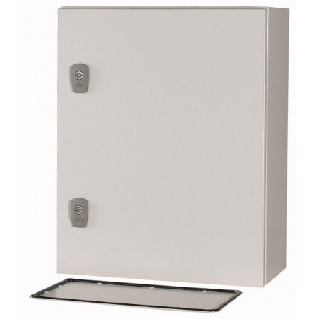 CS wall enclosure with mounting plate width 120cm