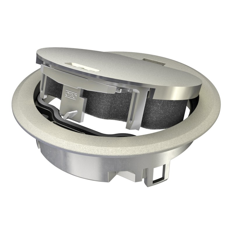 GES R2 Ni Pöördkaas lukustusriiviga seadmekarbile MT R2 1-1 NIKKEL