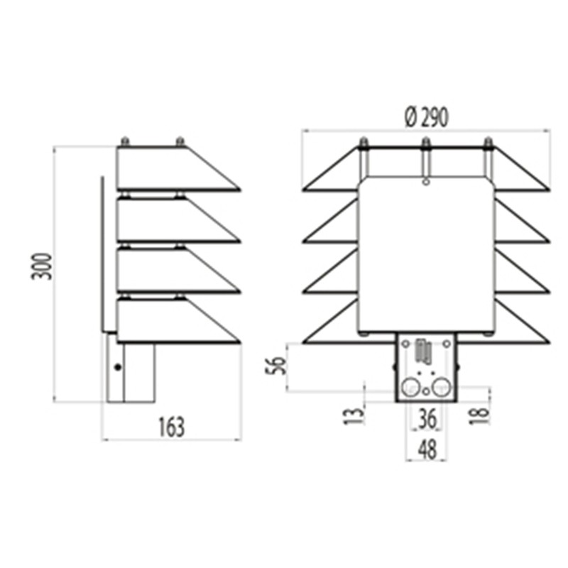 AT103 Käpy outdoor wall luminaire