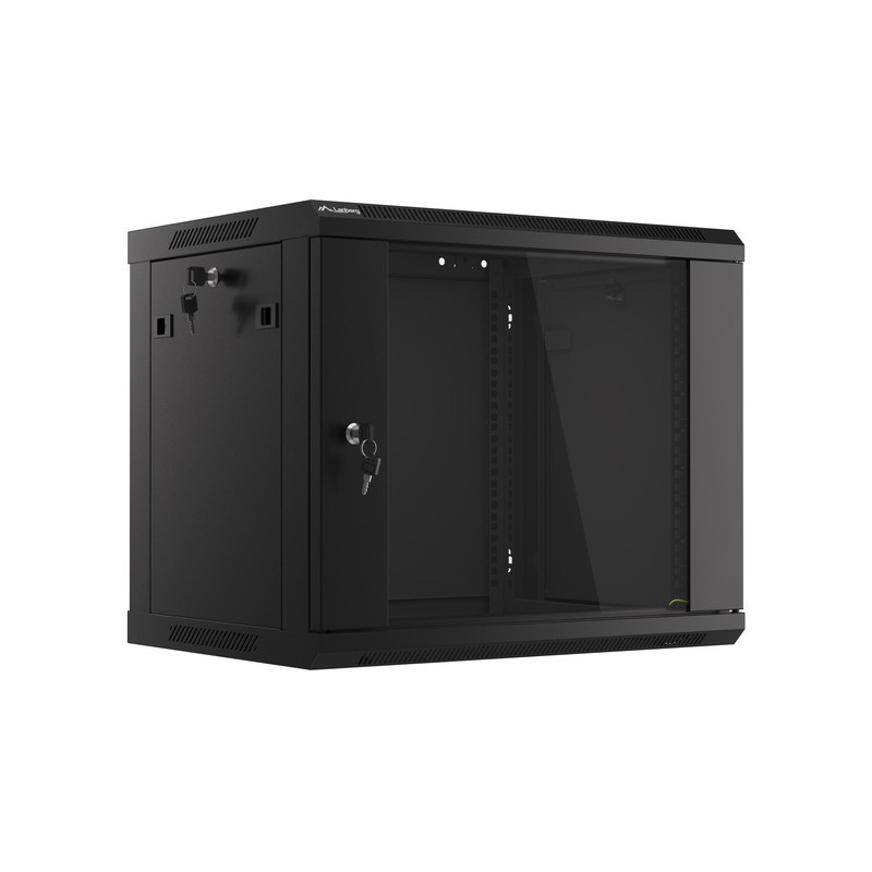 Seinakapp 19" 9U 600x450mm klaasuks