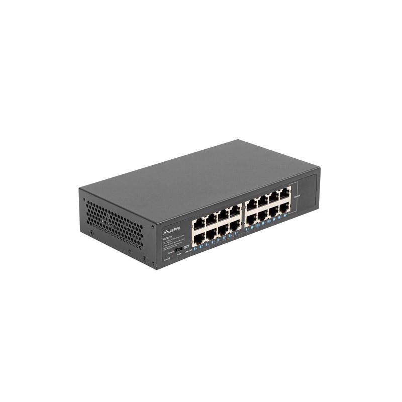 Switch 16x 1Gb unmanaged 10/19"