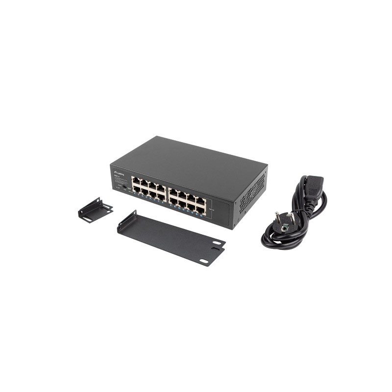 Switch 16x 1Gb unmanaged 10/19"