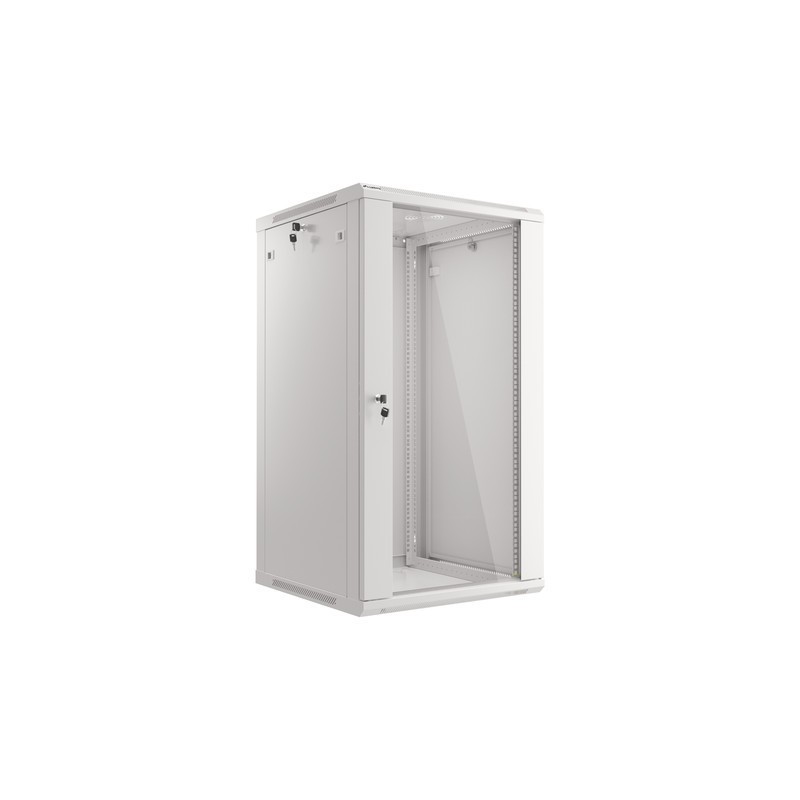 Seinakapp 19" 22U 600x600mm klaasuks