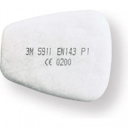 3M 5911 tolmu eelfilter P1