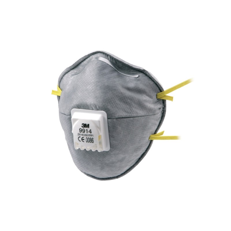 3M™ 9914 Valved Dust Respirator with Nuisance Odour Protection