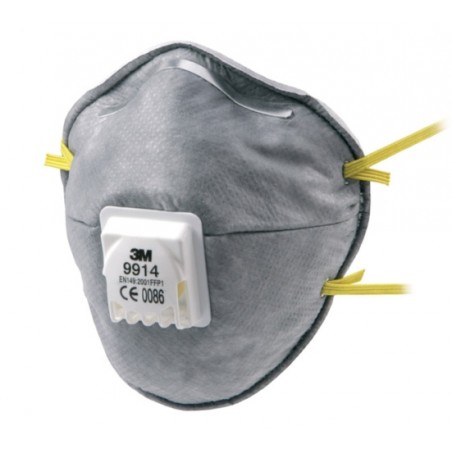 3M™ 9914 Valved Dust Respirator with Nuisance Odour Protection