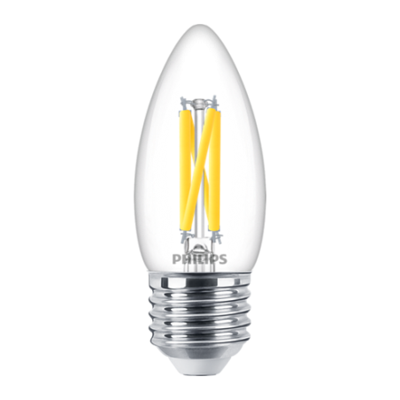 Master LEDCandle 3.4-40W B35 CL E27 dimmable clear