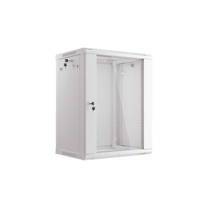 Seinakapp 19" 15U 600x450mm klaasuks