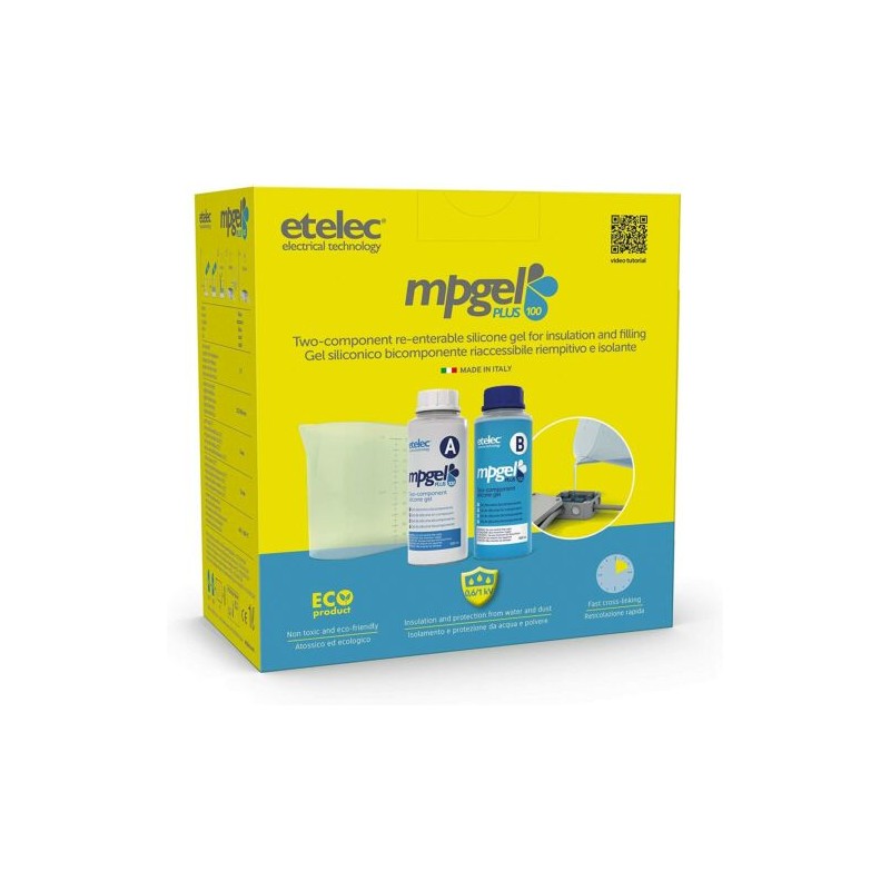 MPGEL-100 2-komponentne silikoongeel 1l
