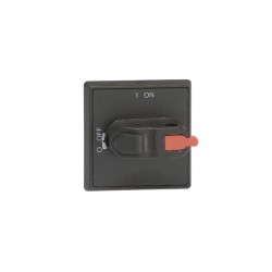 Uksekäepide 48x48mm OT16...OT80F-le, IP54, lukustatav, 1/ON - 0/OFF