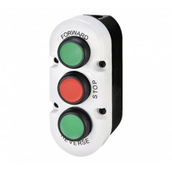 FORWARD-STOP-REVERSE nuppude kompl. karbis 2NO/NC IP65