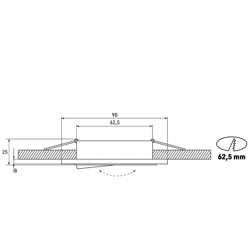GIRO Glass MR16 Ø63/90mm