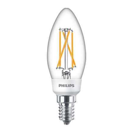 CLA Led SSW 3-step dim 5W-2.5W-1W candle E14 B35