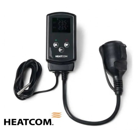 Niiskuskindel termostaat pistikupesaga 13A HC200 IP44 välise anduriga