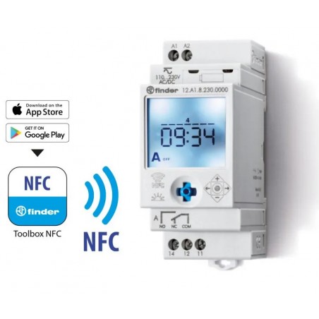 TYPE 12.A1  TIMER ASTRO-SWITCH 16A NFC