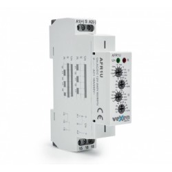 Aegrelee kahe ajasättega 12...240V AC/DC 16A 0,1s...10 päeva