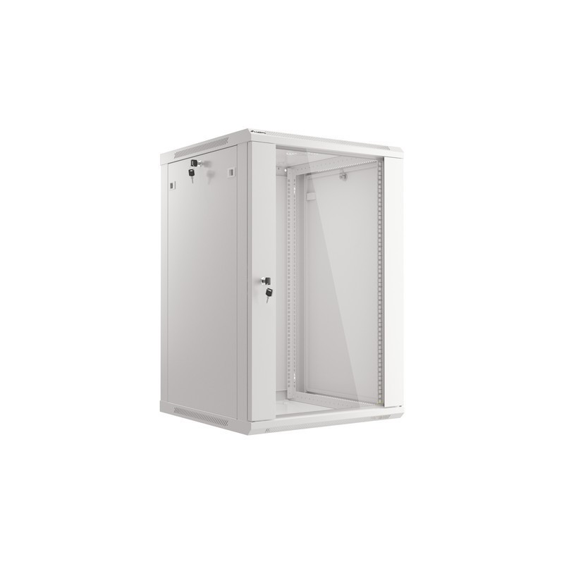 Seinakapp 19" 18U 600x600mm klaasuks