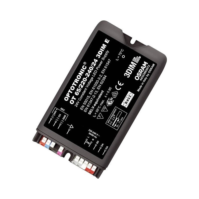 OT 65/220-240/24 3DIM E DIM VS20 CV DALI 65W