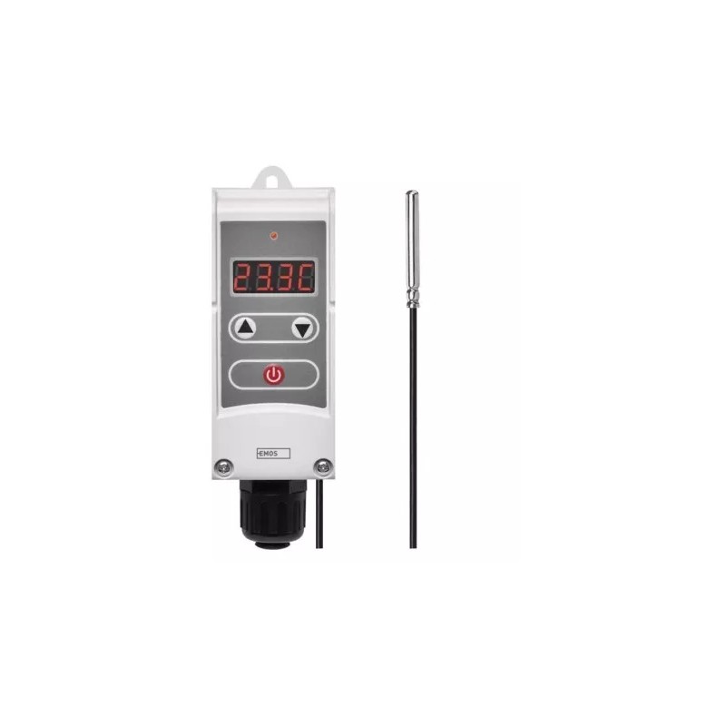 Termostaat küte/jahutus 5-90' 5(1,5)A