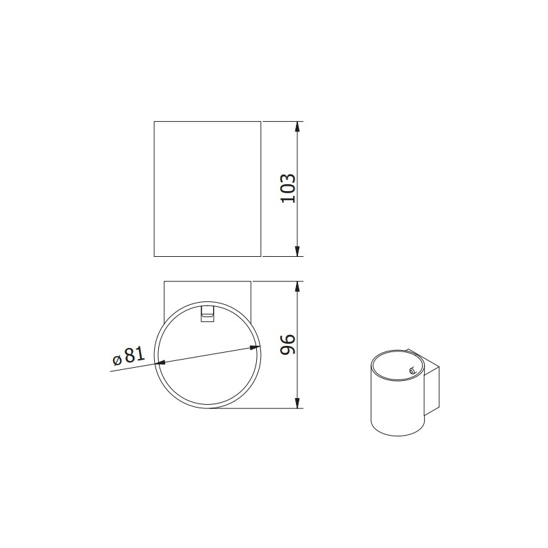 CAMPIONE II R G9 230V IP20 seinavalgusti