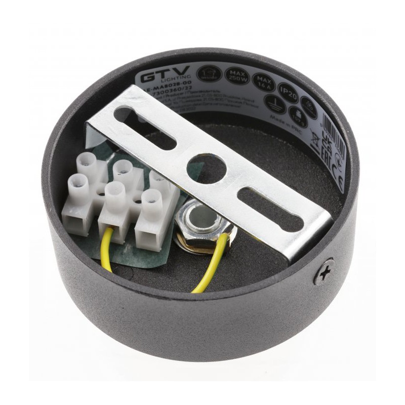 Ceiling rose Ø80mm h28mm