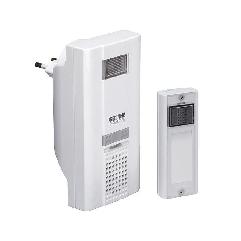 Juhtmevaba uksekellakomplekt pistikupessa MISTRAL 400M