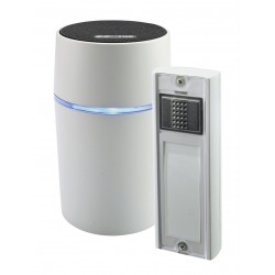 Mobiilne  juhtmevaba uksekellakomplekt patareidega CALIMA 200 GB