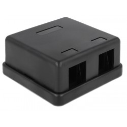 Arvutipesa 2-ne adapterkarp pinnale tühi must