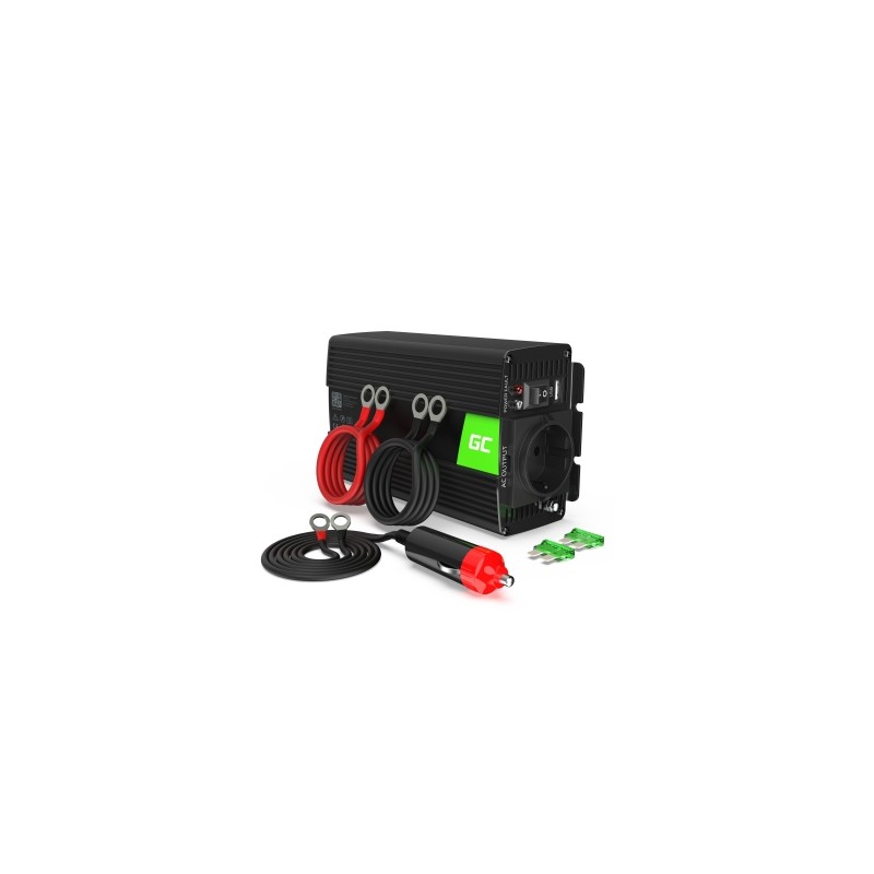 Inverter 500W 12V T0 230V + USB Green Cell