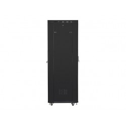 Põrandakapp 19" 37U 600x800mm LCD klaasuks must