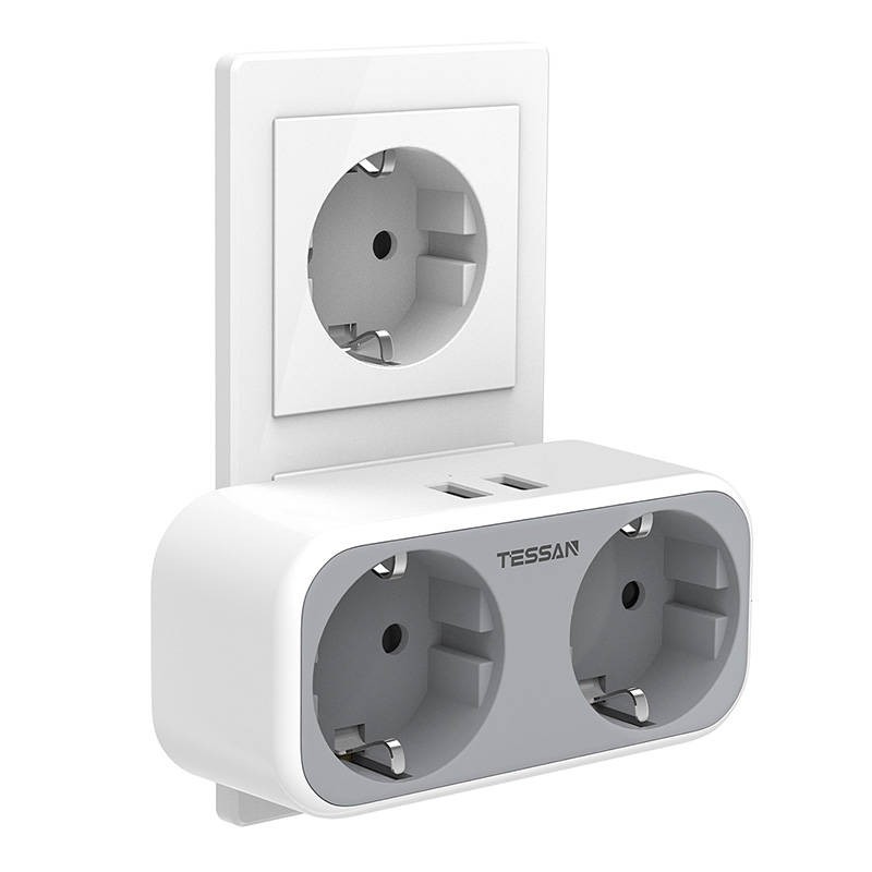 Harupesa 2 xschuko + 2x USB A Tessan