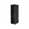 Põrandakapp 19" 37U 600x600mm klaasuks must Põrandakapp 19" 37U 600x600mm klaasuks must