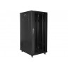 Põrandakapp 19" 27U 600x800mm klaasuks must Põrandakapp 19" 27U 600x800mm klaasuks must