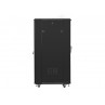 Põrandakapp 19" 27U 600x800mm klaasuks must Põrandakapp 19" 27U 600x800mm klaasuks must